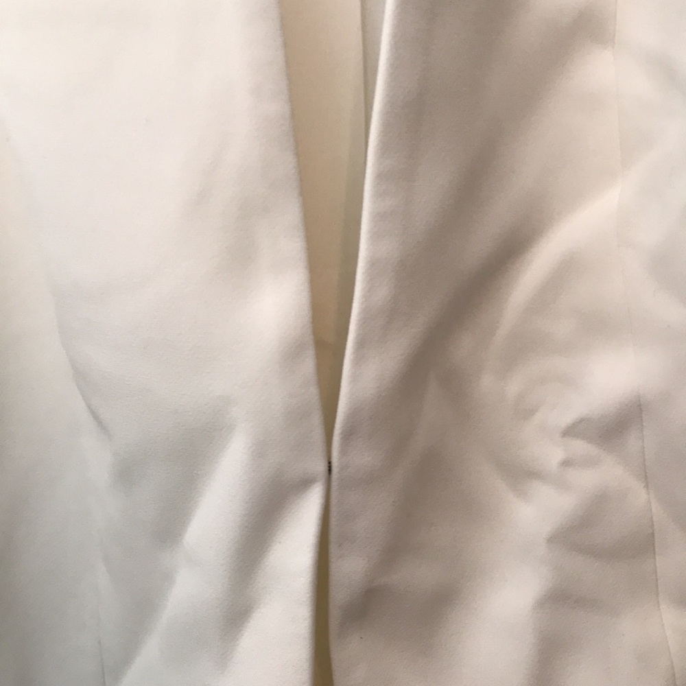 Jessica London Jacket white, lined, hook-eye closure, Jacket size 16W - Picture 4 of 8